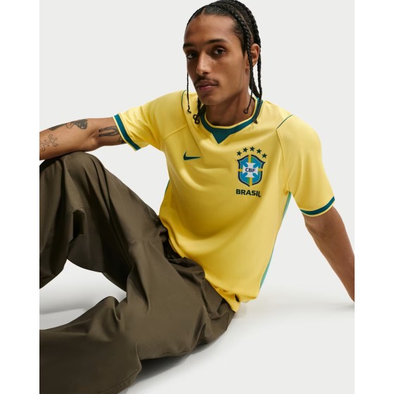 2026 Brazil Home Stadium Edition Jersey (Customizable)