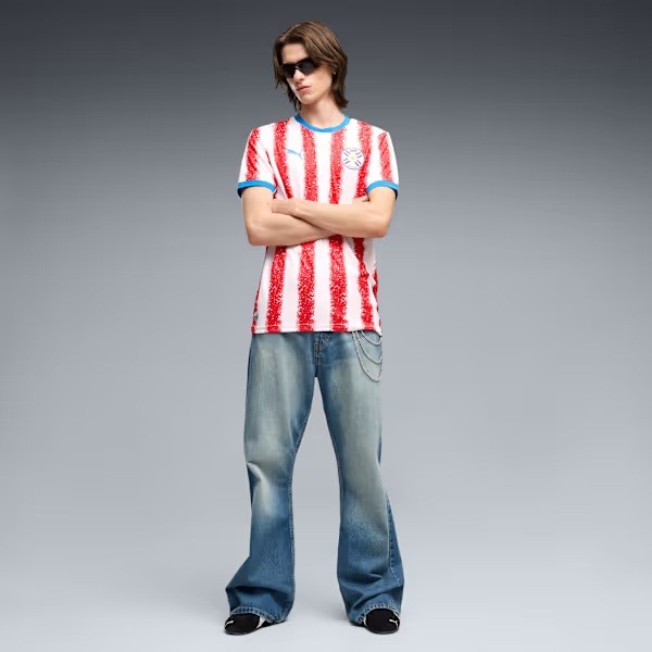 2026 Paraguay Home Authentic Jersey (Customizable)
