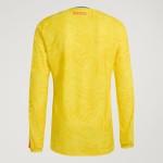 2026 Colombia Home Authentic Player Edition Long Sleeve Jersey (Customizable)