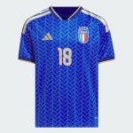 Italy 26 Home Barella Kids' Jersey